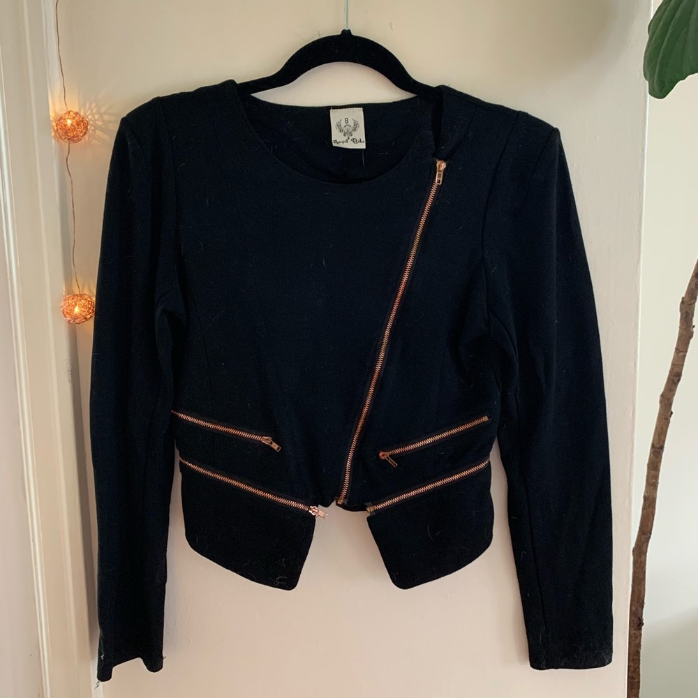 LF zipper blazer